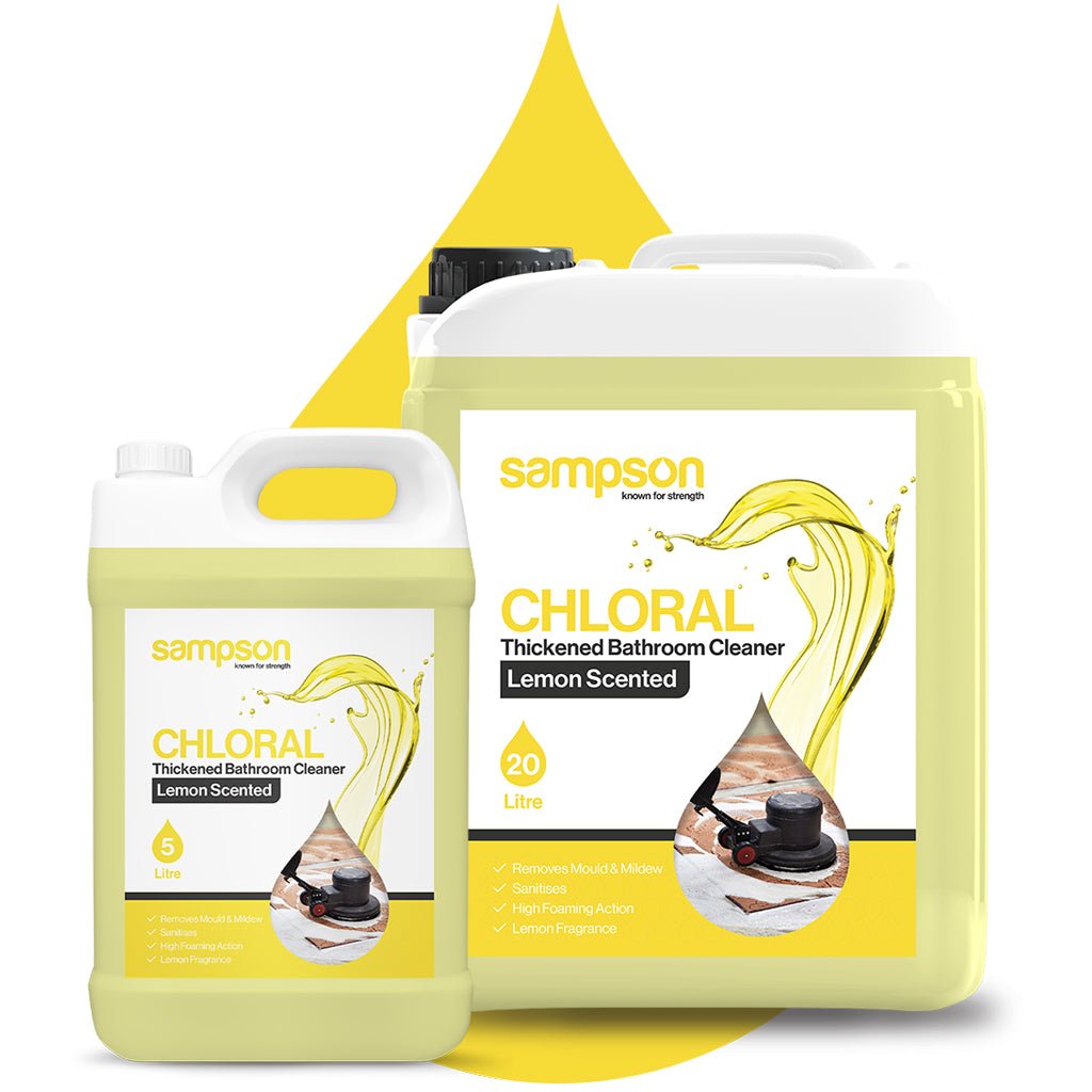 Chloral Thickened Bathroom Cleaner Lemon Scented - Australian Wade