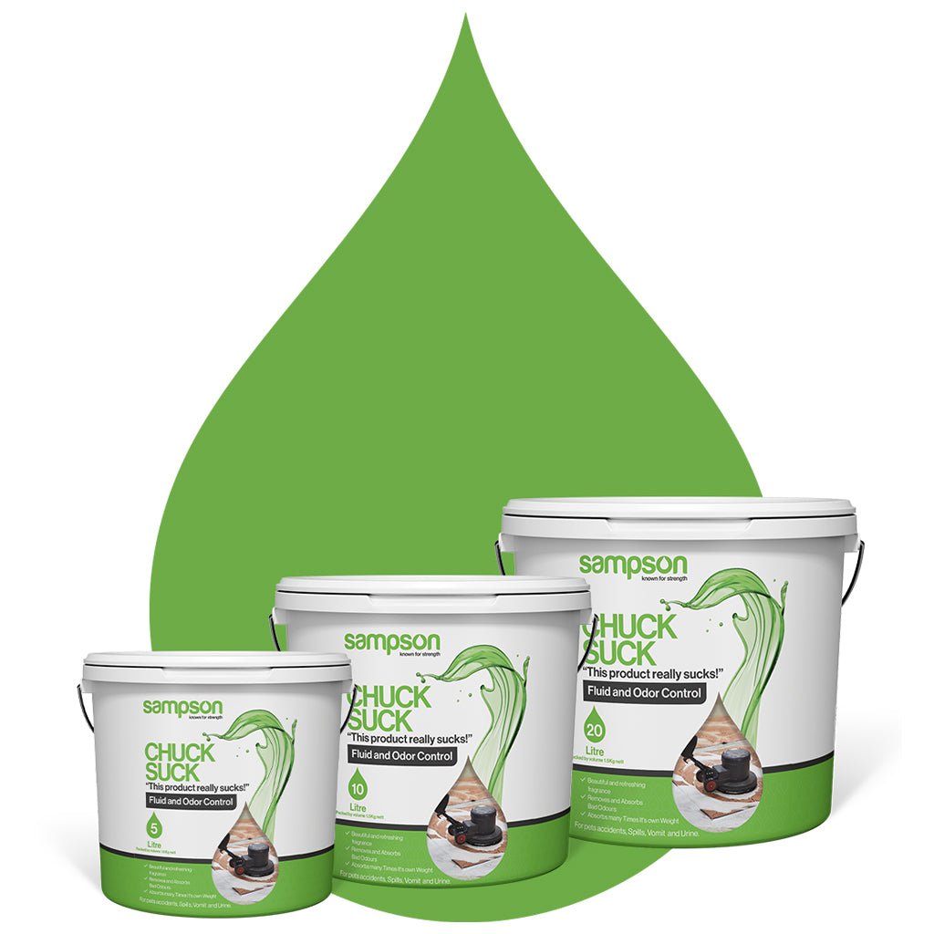 Chuck Suck Fluid And Odor Control - Australian Wade