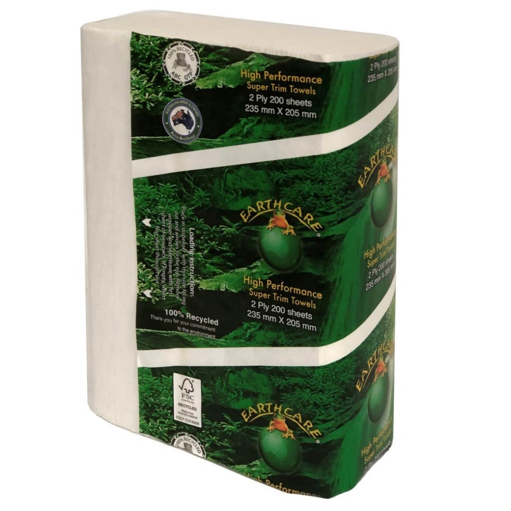 Earthcare SuperTrim Interfold Hand Paper Towels