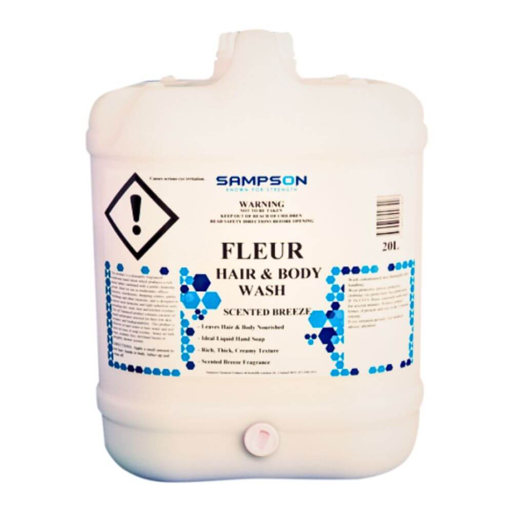 Fleur Unfragranced Hand, Hair & Body Wash