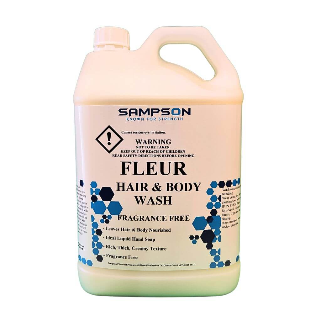 Fleur Unfragranced Hand, Hair & Body Wash