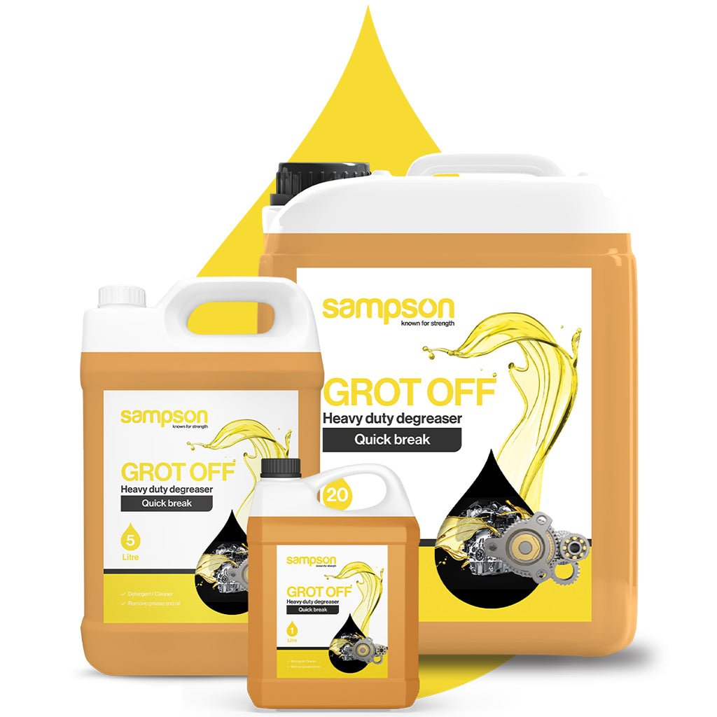 Grot Off Commercial Heavy Duty Degreaser Grease Remover - Australian Wade