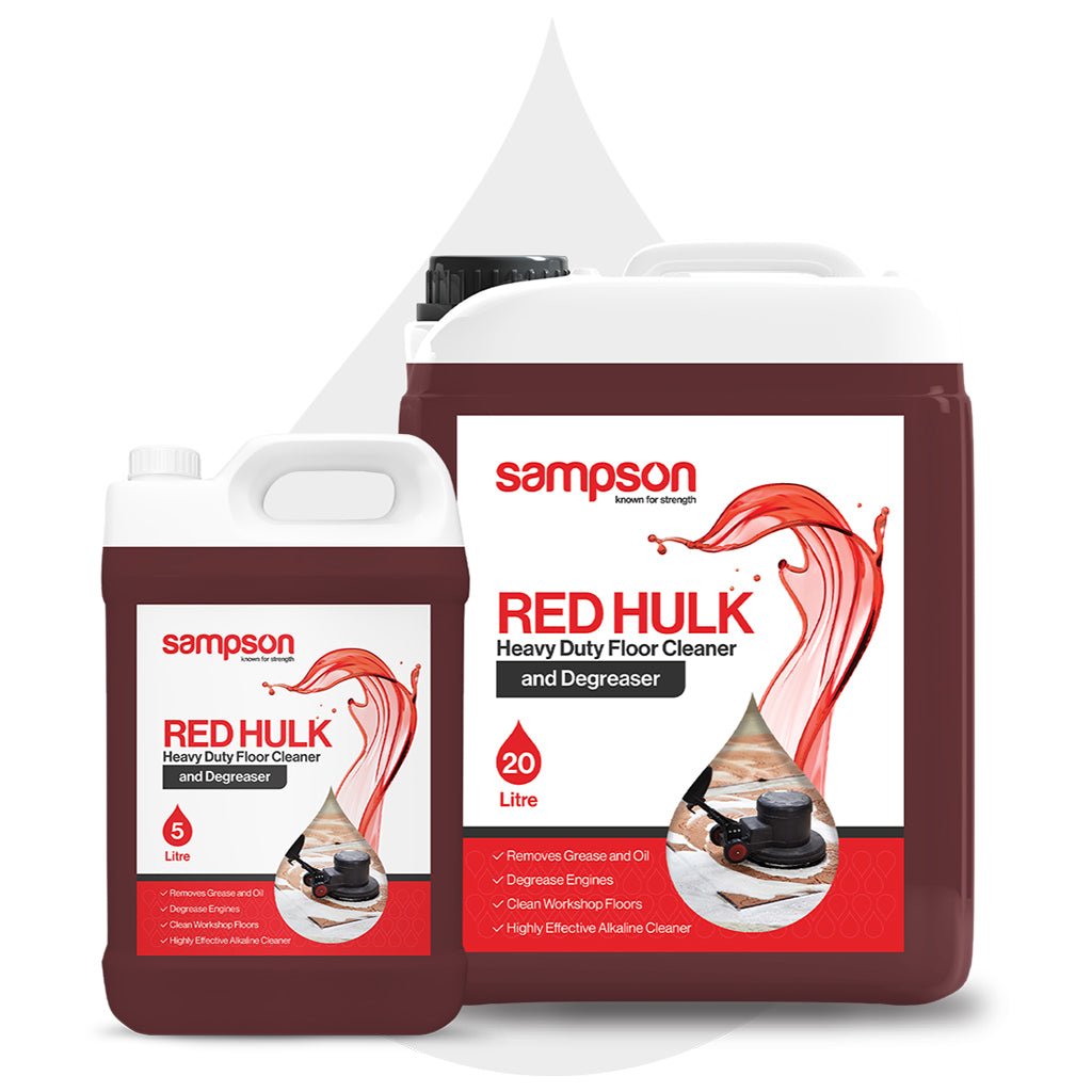 Red Hulk Heavy Duty Floor Cleaner and Degreaser - Australian Wade