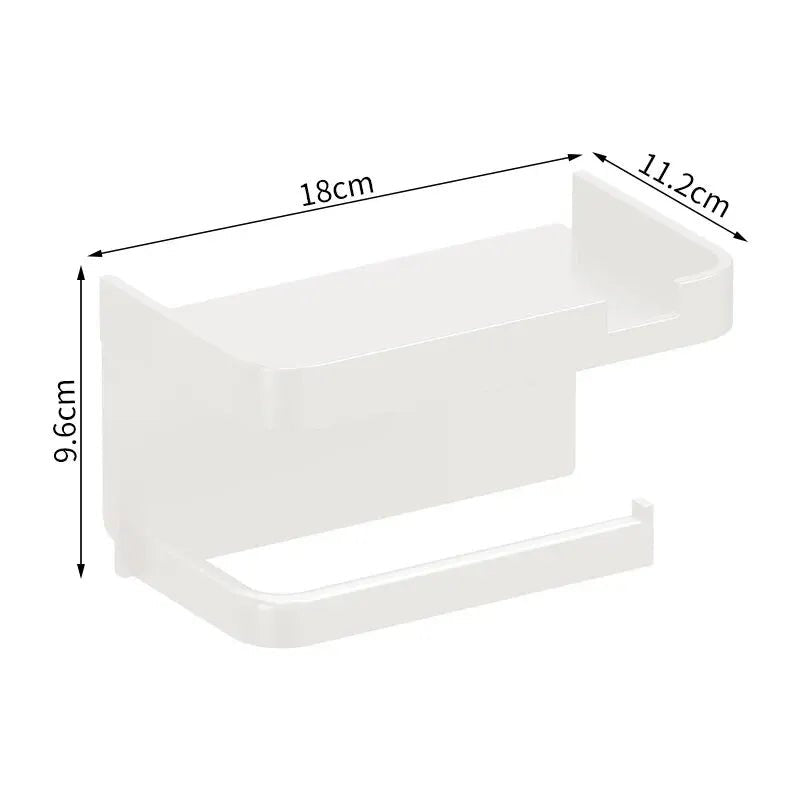 Toilet Paper Holder with Phone Shelf - Australian Wade