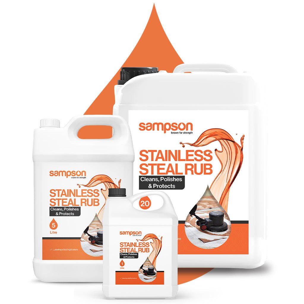 Stainless Steel Rub (Cleans, Polishes & Protects) - Australian Wade