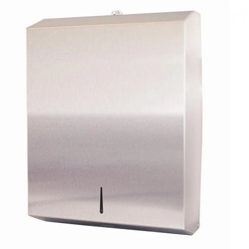 Stainless Steel Interfold Hand/Paper Towel Dispenser