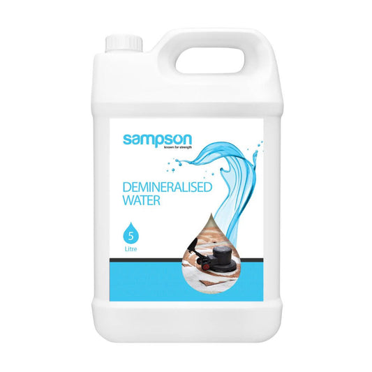 Demineralised Water 5L - Sampson